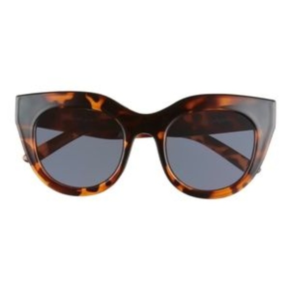NWOT Le Specs Air Heart Sunglasses Tortoise - Picture 3 of 8